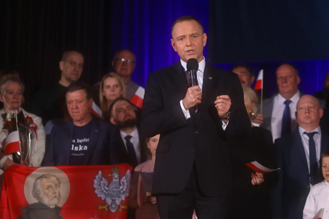 Nawrocki uderza w Tuska. "Byliśmy wasalem Berlina i Brukseli"