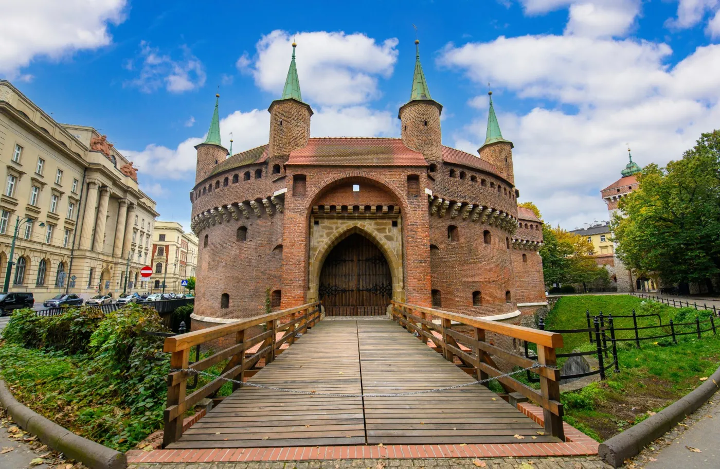 Kraków, Barbakan