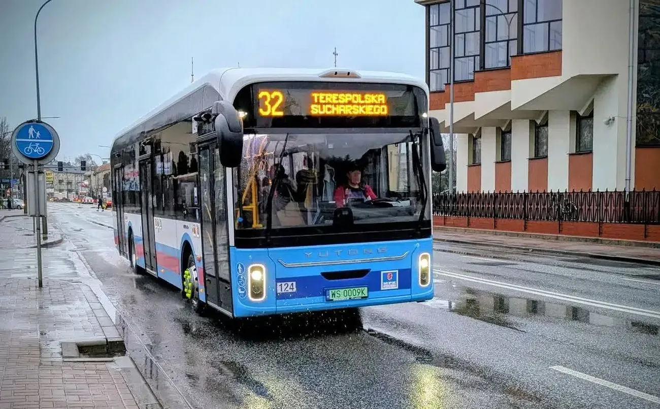 Autobusy elektryczne Yutong U12 trafią do Siedlec