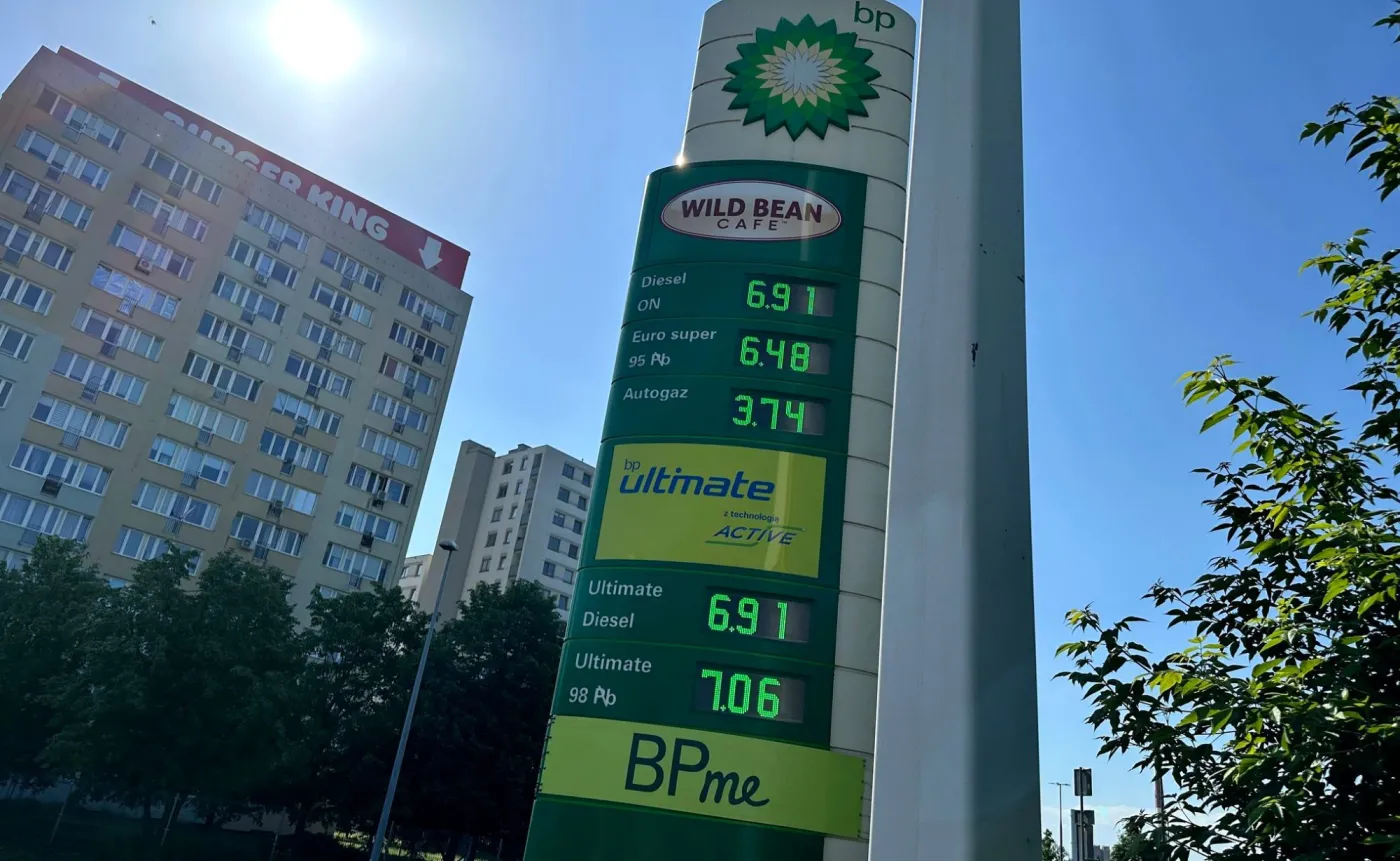 Stacja paliw BP