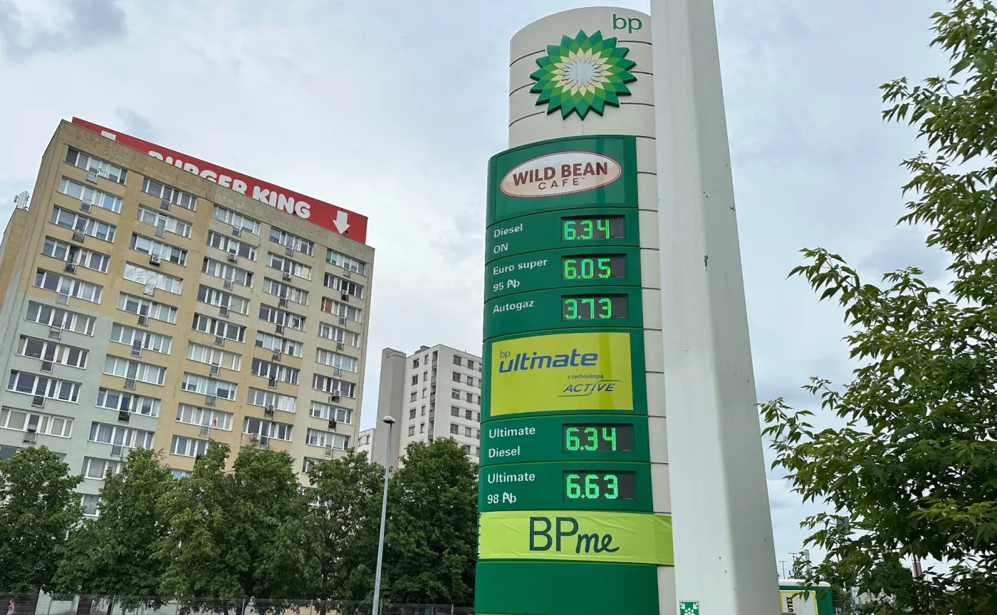 Stacja paliw BP