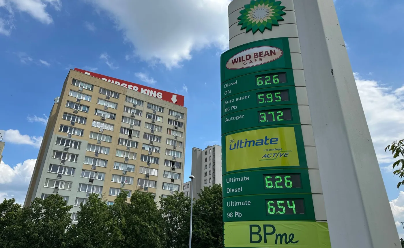 Stacja paliw BP
