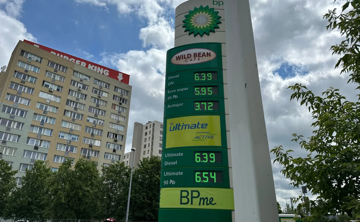 Stacja paliw BP