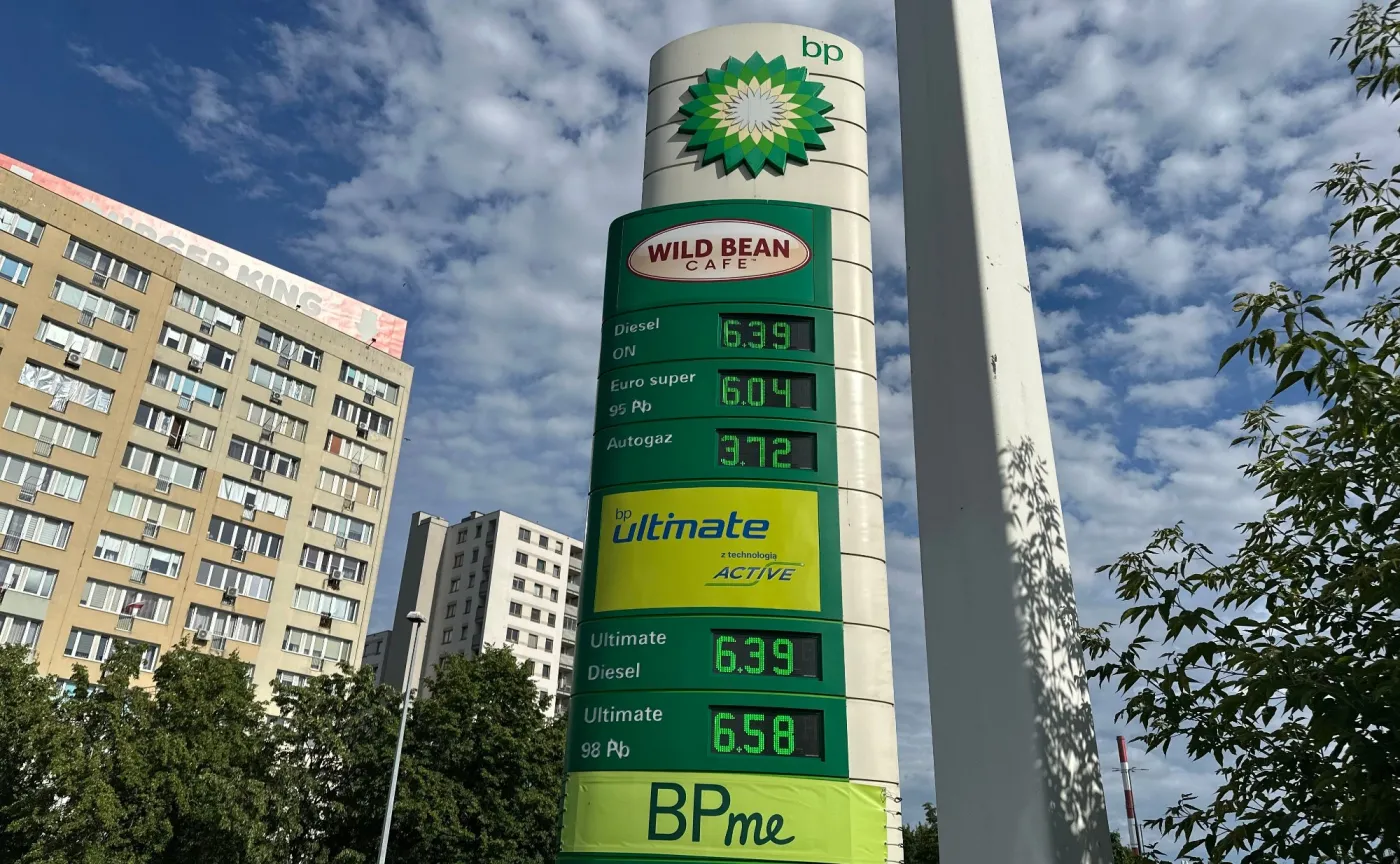 Stacja paliw BP