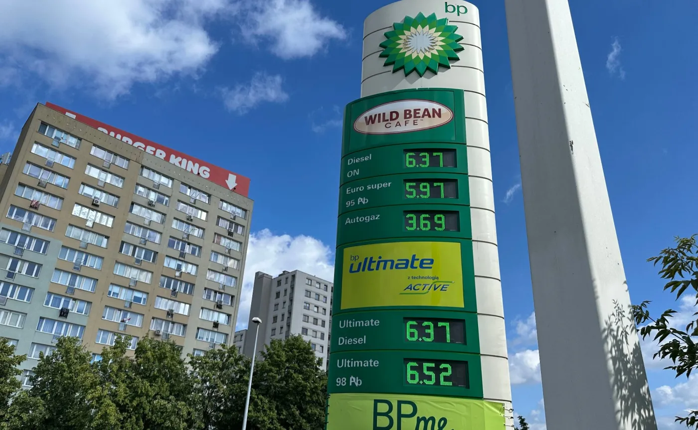 Stacja paliw BP
