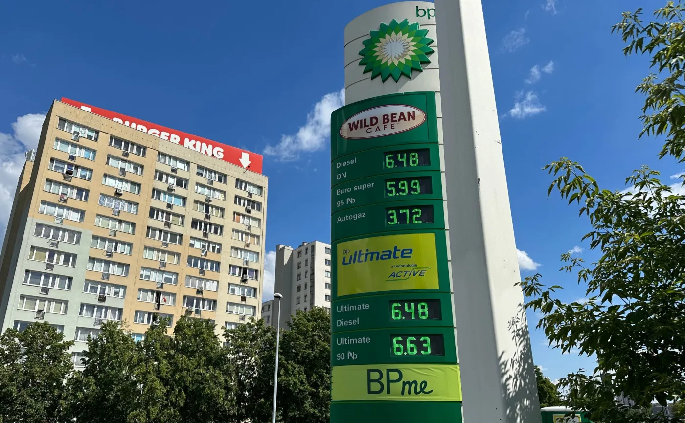 Stacja paliw BP