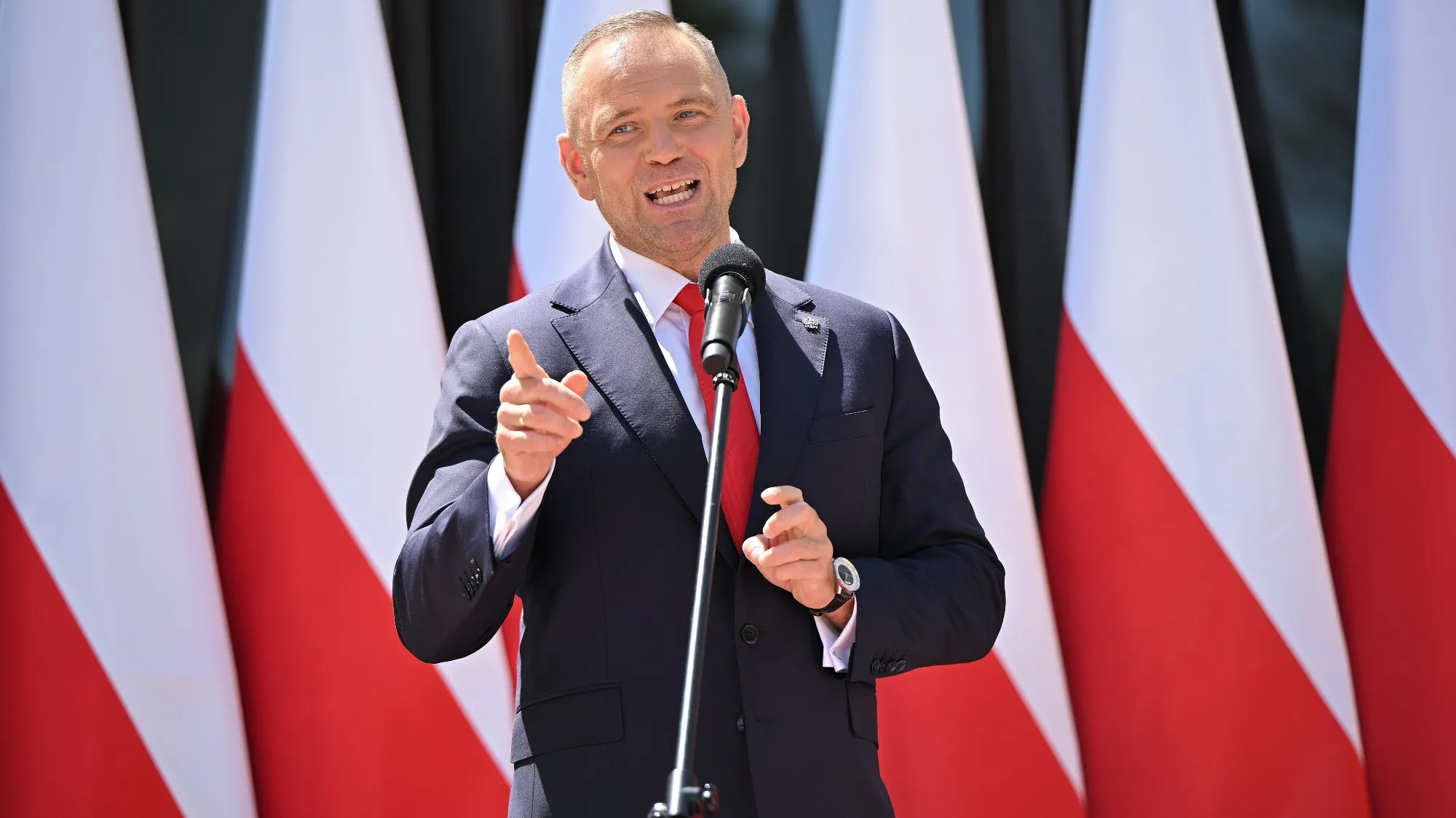 "Zełenski się myli". Stanowcza reakcja Nawrockiego