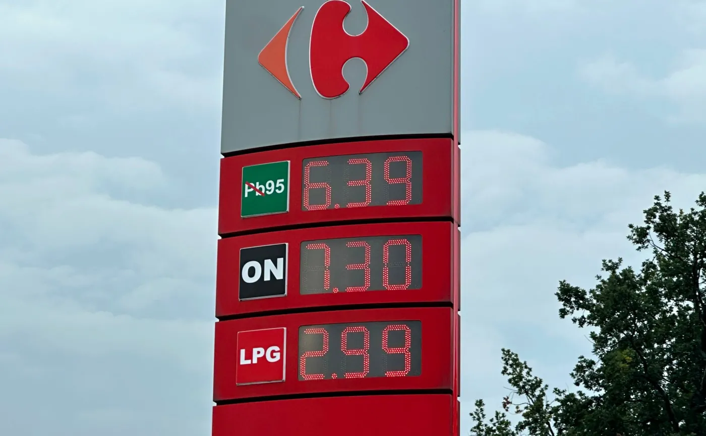 Ceny paliw na stacji Carrefour - zdjęcie 29.08.2026