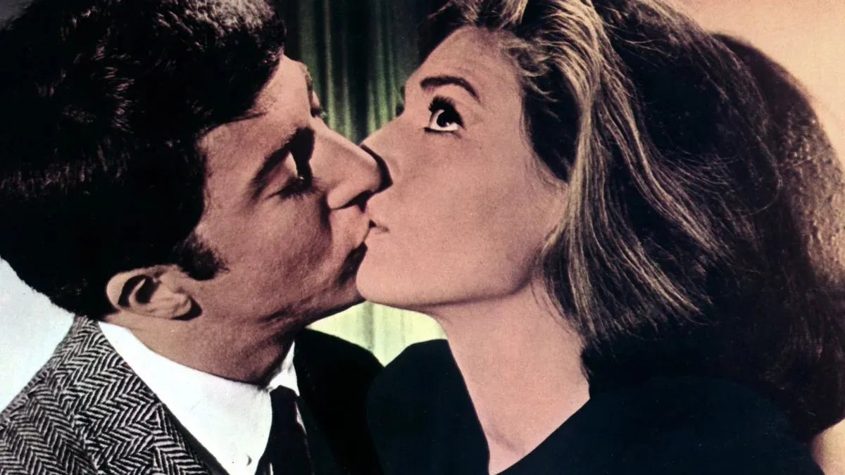 Dustin Hoffman i Anne Bancroft w filmie "Absolwent"