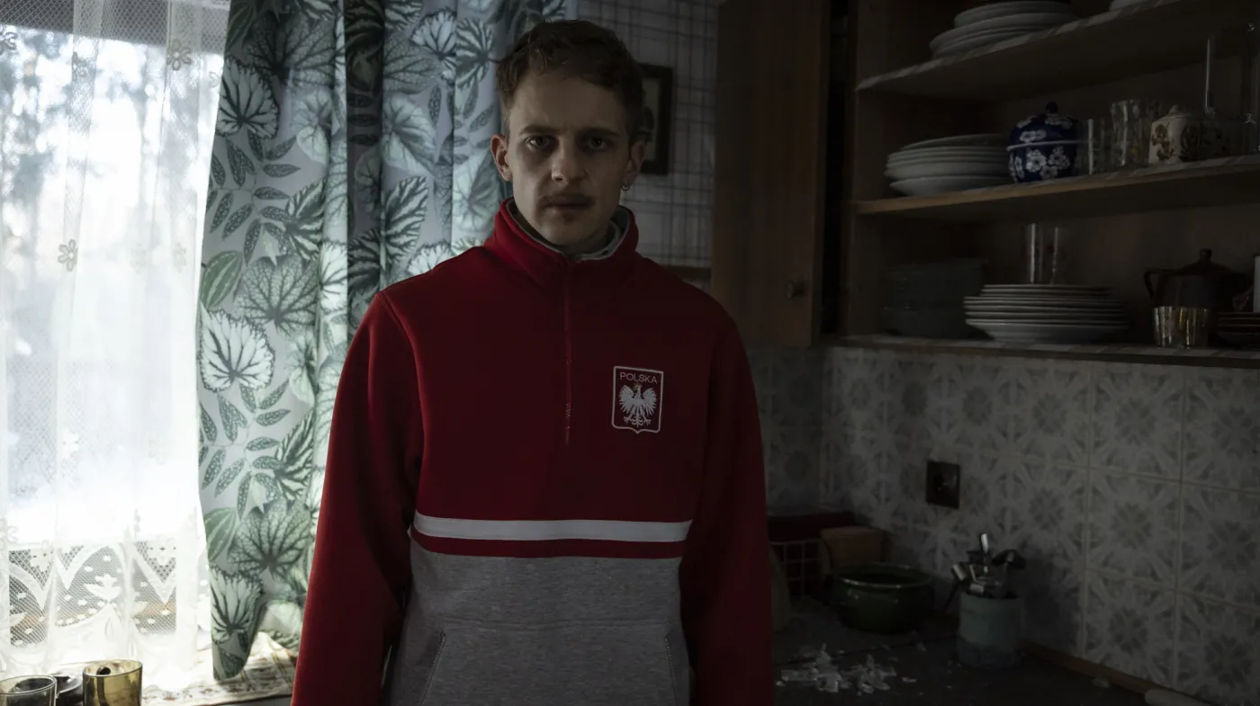 Bartłomiej Deklewa jako Adam Małysz w filmie "Adam"