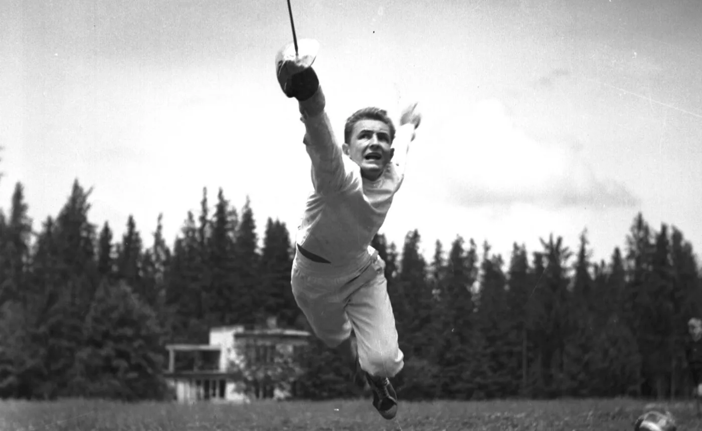 15 lat temu zmarł legendarny szermierz Jerzy Pawłowski, agent CIA