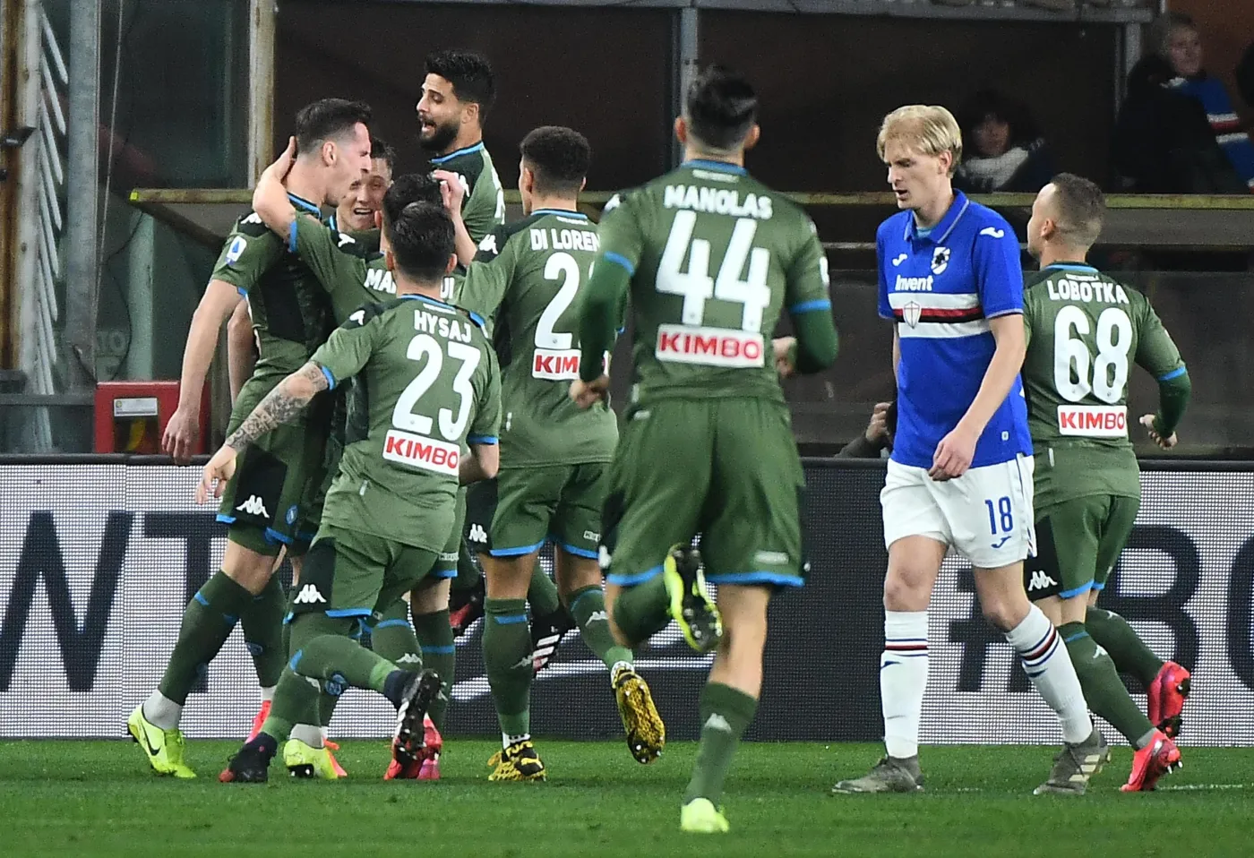 Liga włoska: Milik strzelił gola po asyście Zielińskiego [WIDEO]