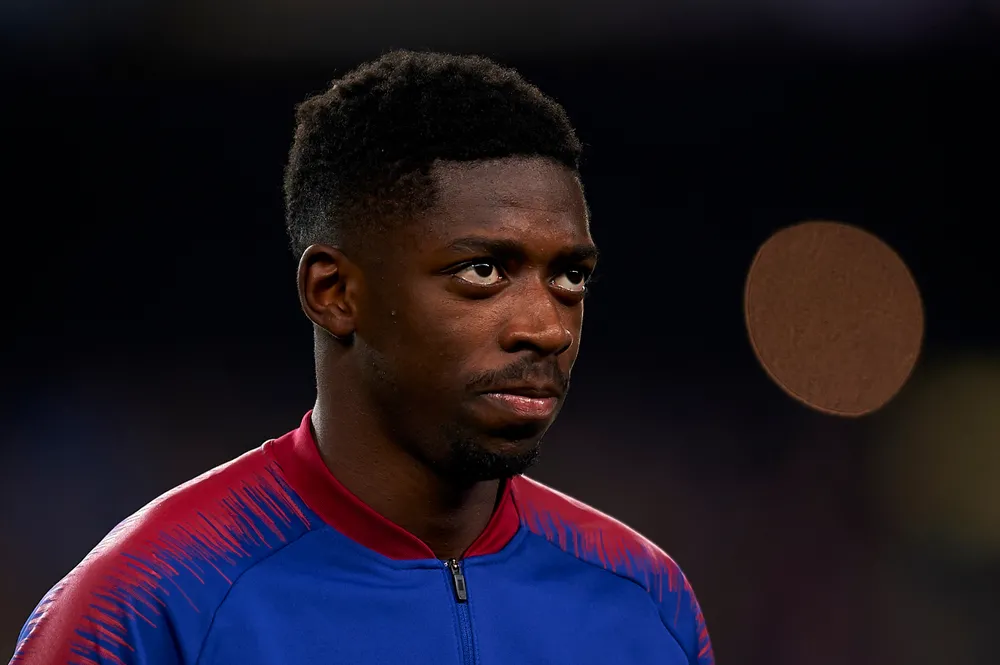 Liga hiszpańska - media: Ousmane Dembele nie zagra do końca sezonu