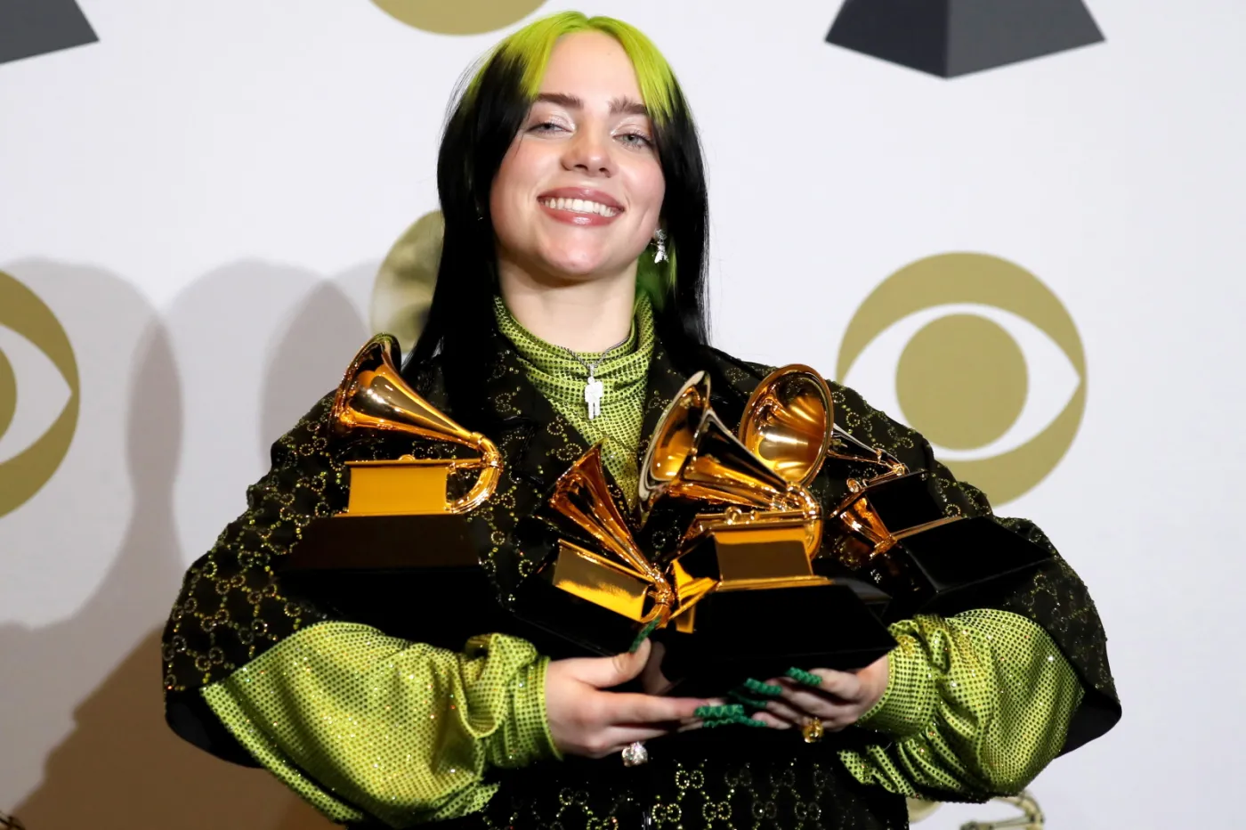 Billie Eilish triumfuje na Grammy. Osiemnastolatka zdominowała galę