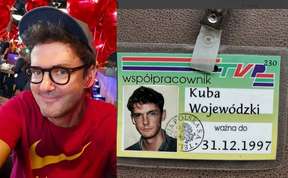 Kuba Wojewódzki pokazał swoją wejściówkę do TVP: Też tam kiedyś byłem, ale ...
