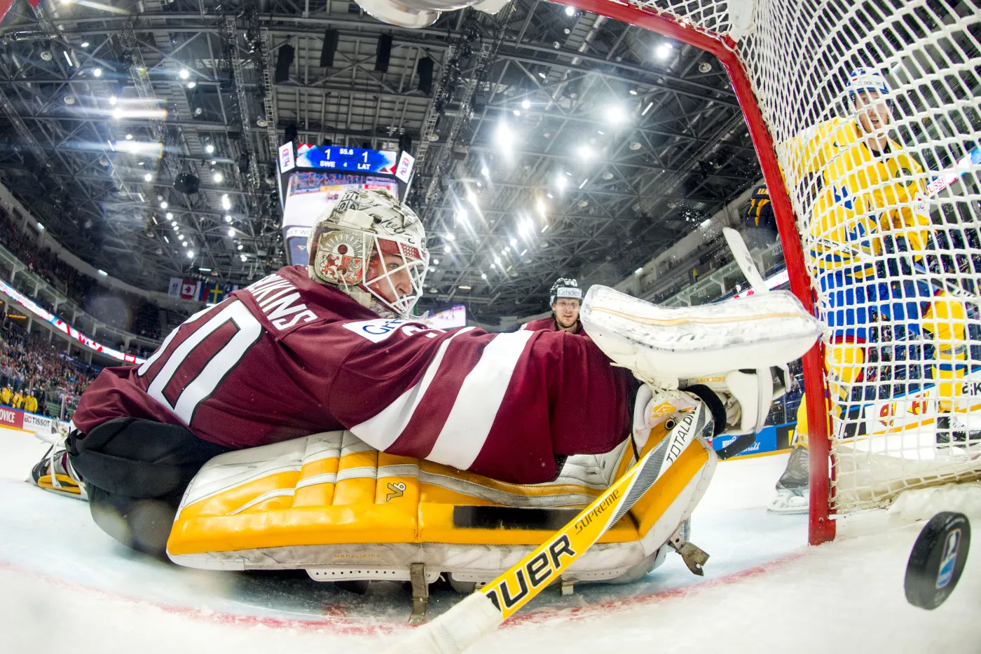 Liga NH: Merzlikins wyrównał wyczyn Brimseka z 1938 roku