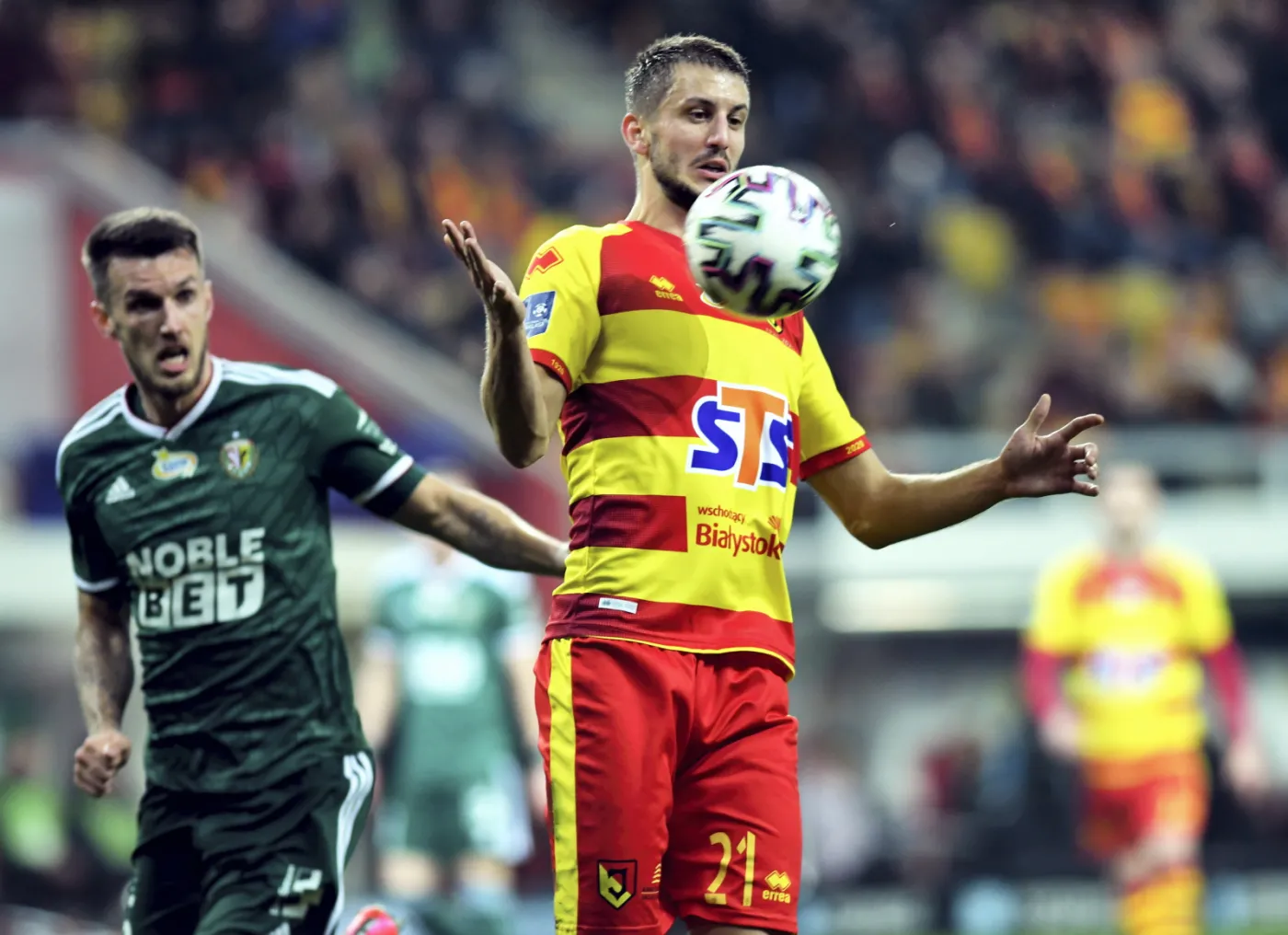 Ekstraklasa: Jagiellonia po fatalnym początku wraca na właściwe tory