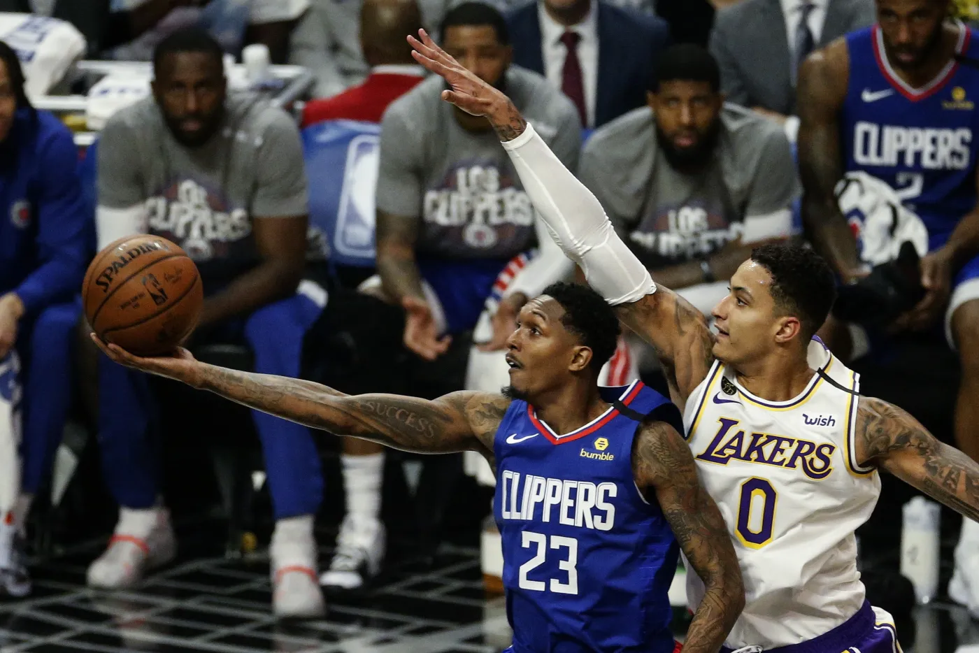 Liga NBA: Lakers lepsi od Clippers w derbach Los Angeles