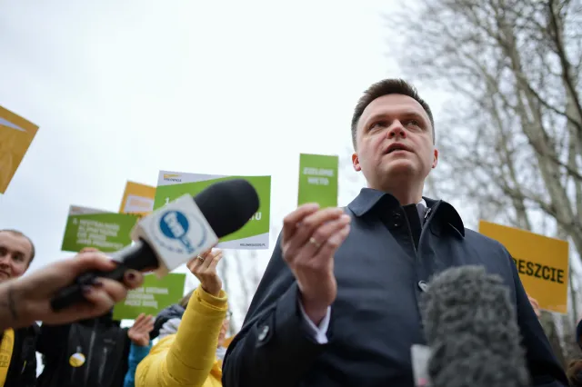 Hołownia: Polskę niszczą i drenują rosnące apetyty partii