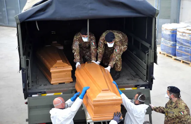 Brak miejsc dla chorych i na pochówki. Włochy i Hiszpania sparaliżowane pandemią