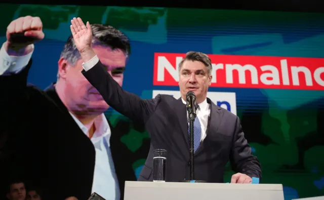 Milanović wygrał pierwszą turę wyborów. Pokonał obecną prezydent Chorwacji