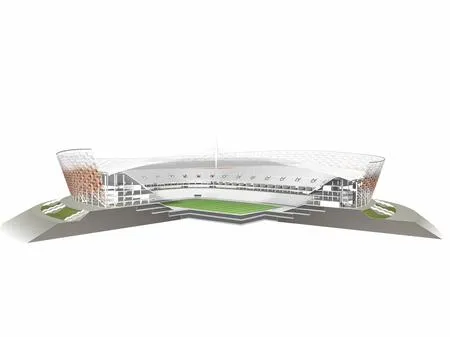 Tak będzie wyglądał stadion w przekroju