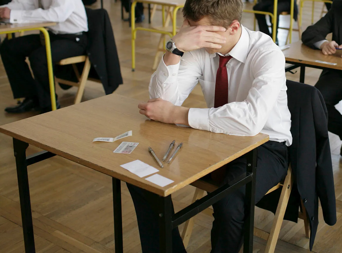 Podstawił kolegę na maturze