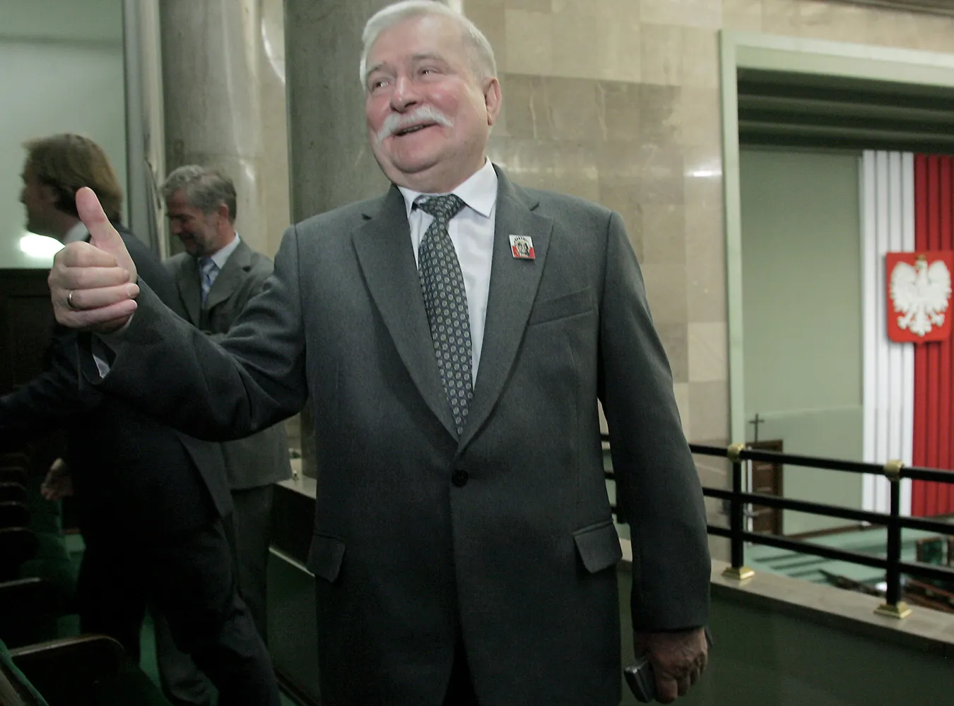 Lech WałęsaZatańczyć z Kaczyńską Już jestem nagrzany