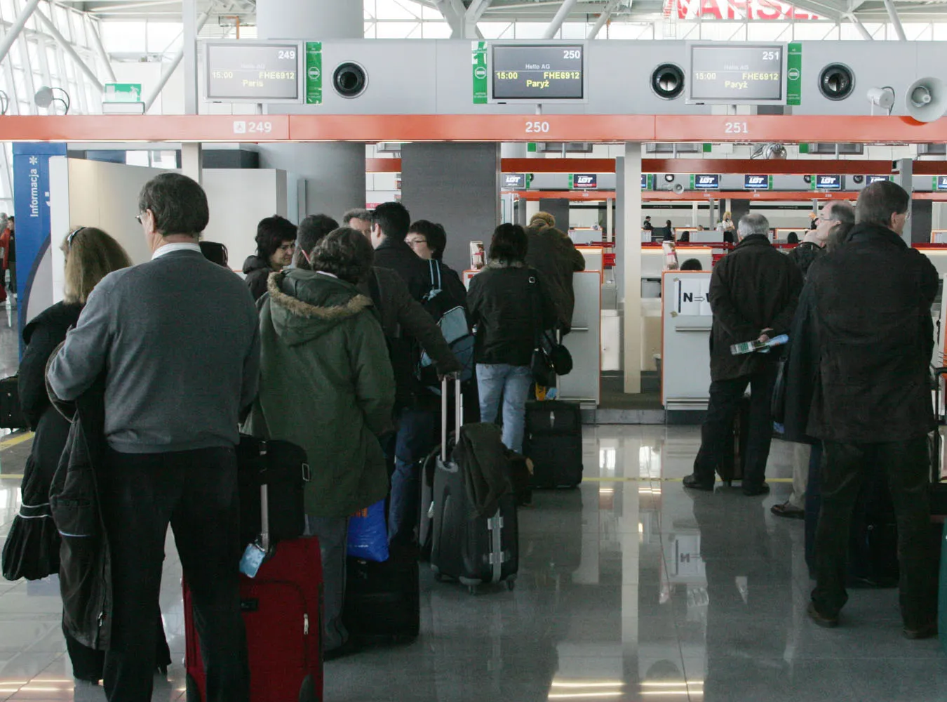 Radioaktywny materiał na Okęciu