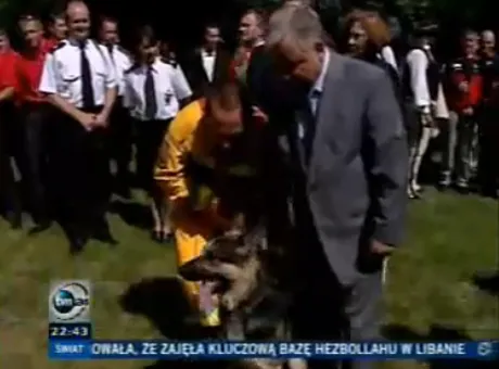 Pies "Irasiad" idzie na emeryturę