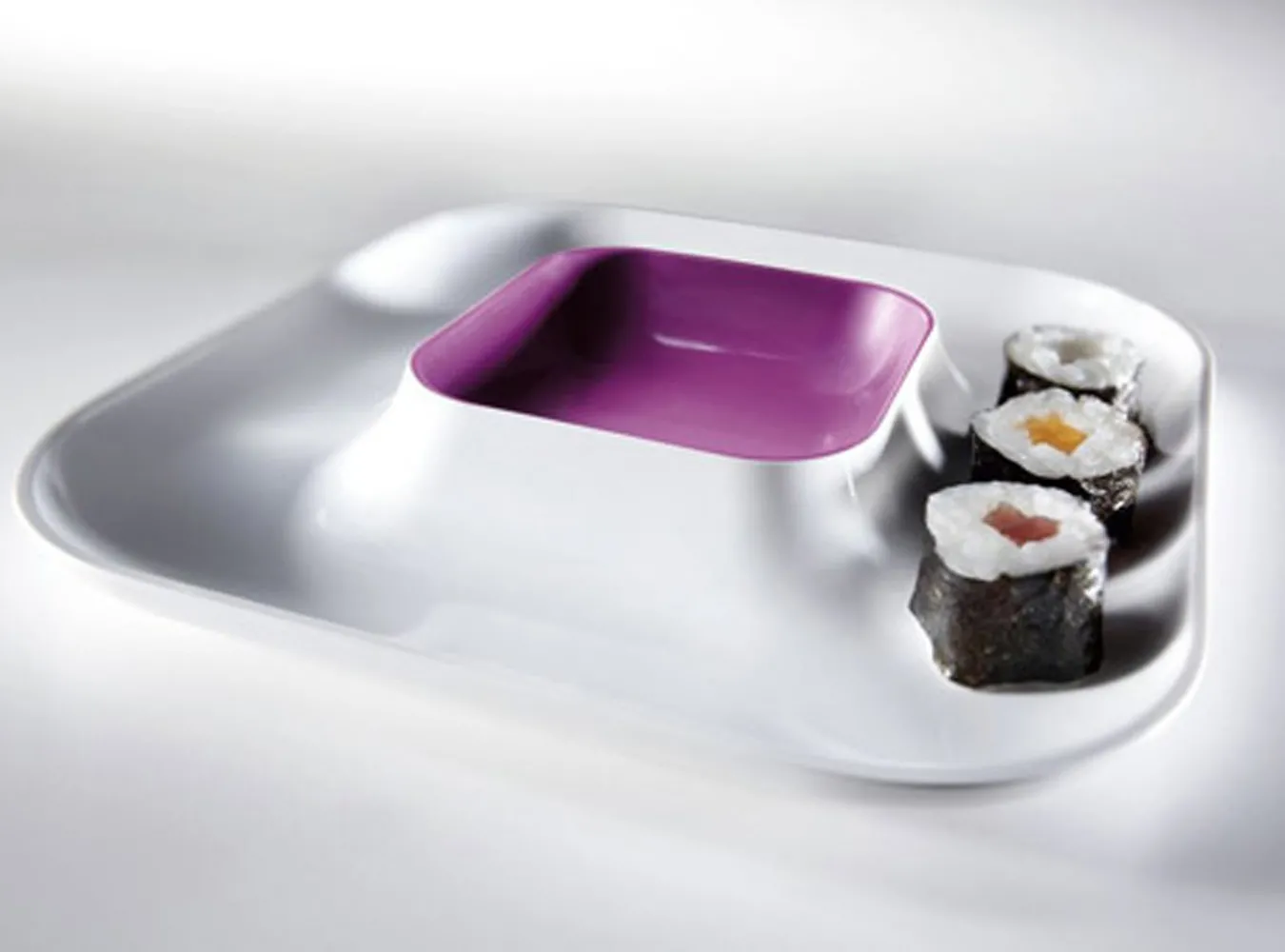 Sushi podane z pomysłem