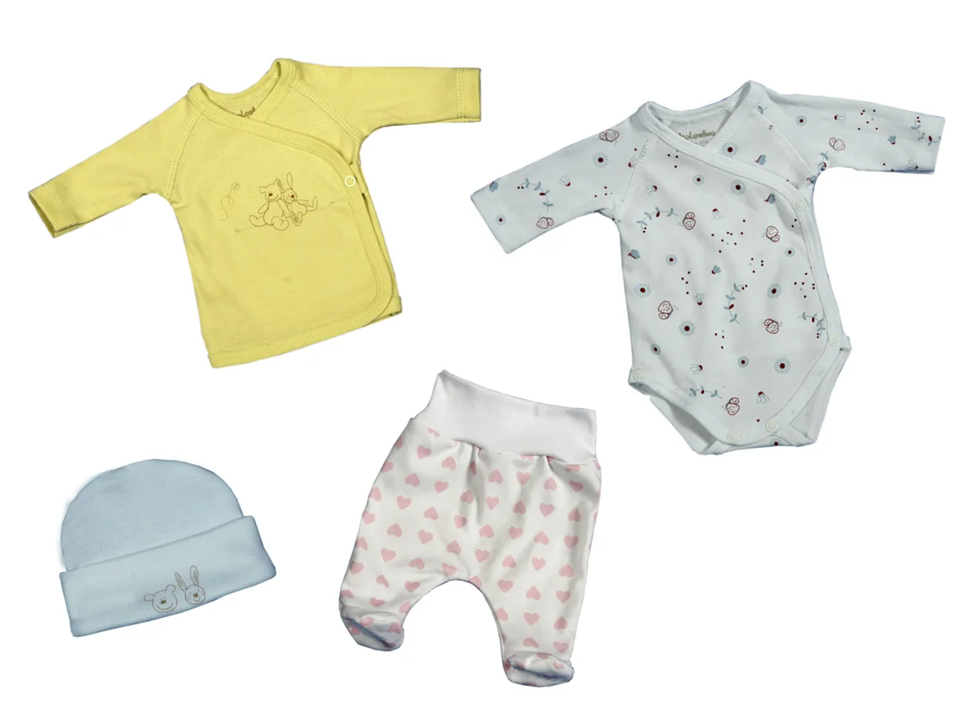 Świat kolorowych ubranek dla wcześniaków