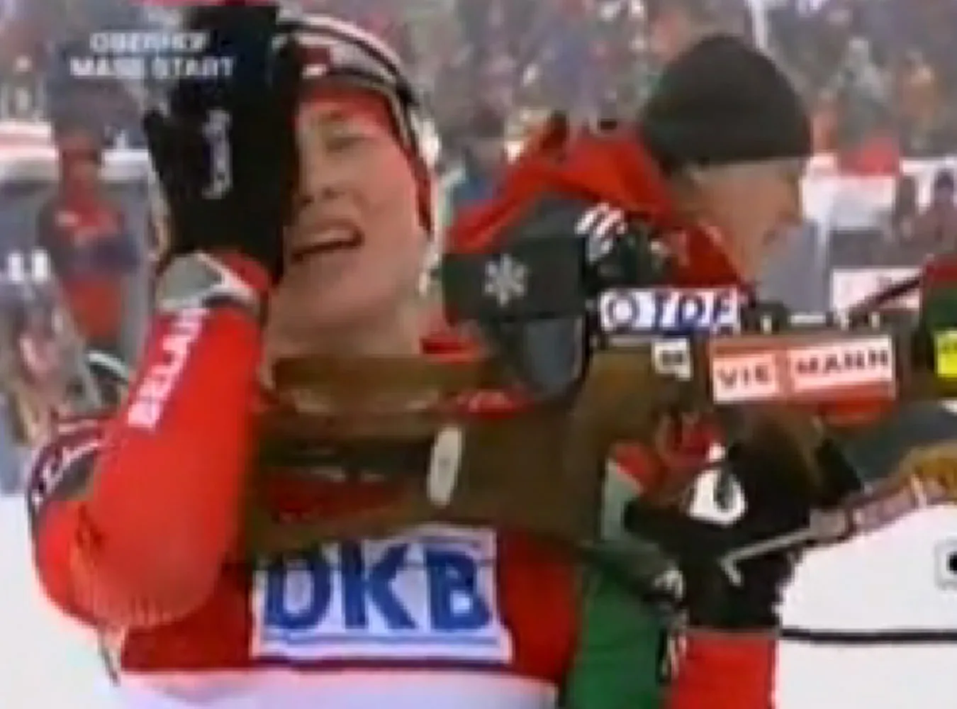 Ale gapa Biathlonistka pomyliła tarcze