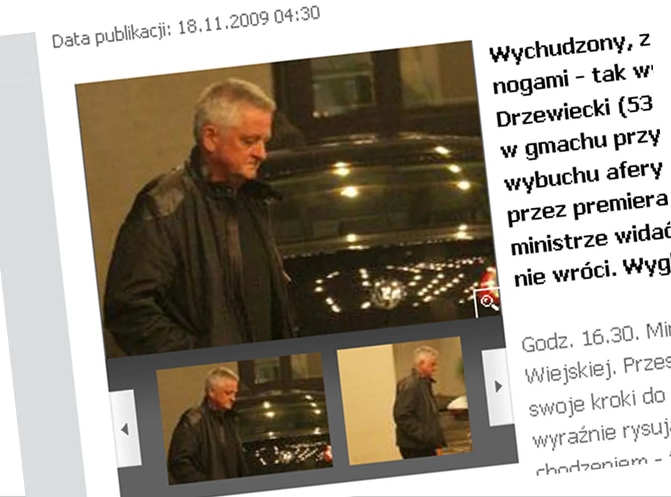 Przez aferę "Miro" postarzał się o 20 lat