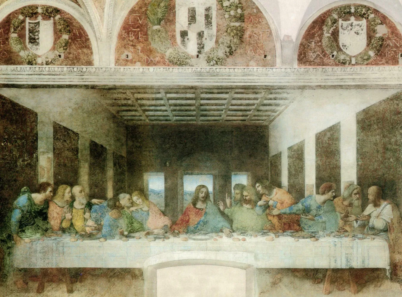 Ostatnia Wieczerza dowodem... obżarstwa