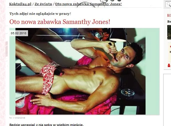 Oto nowa zabawka Samanthy Jones!