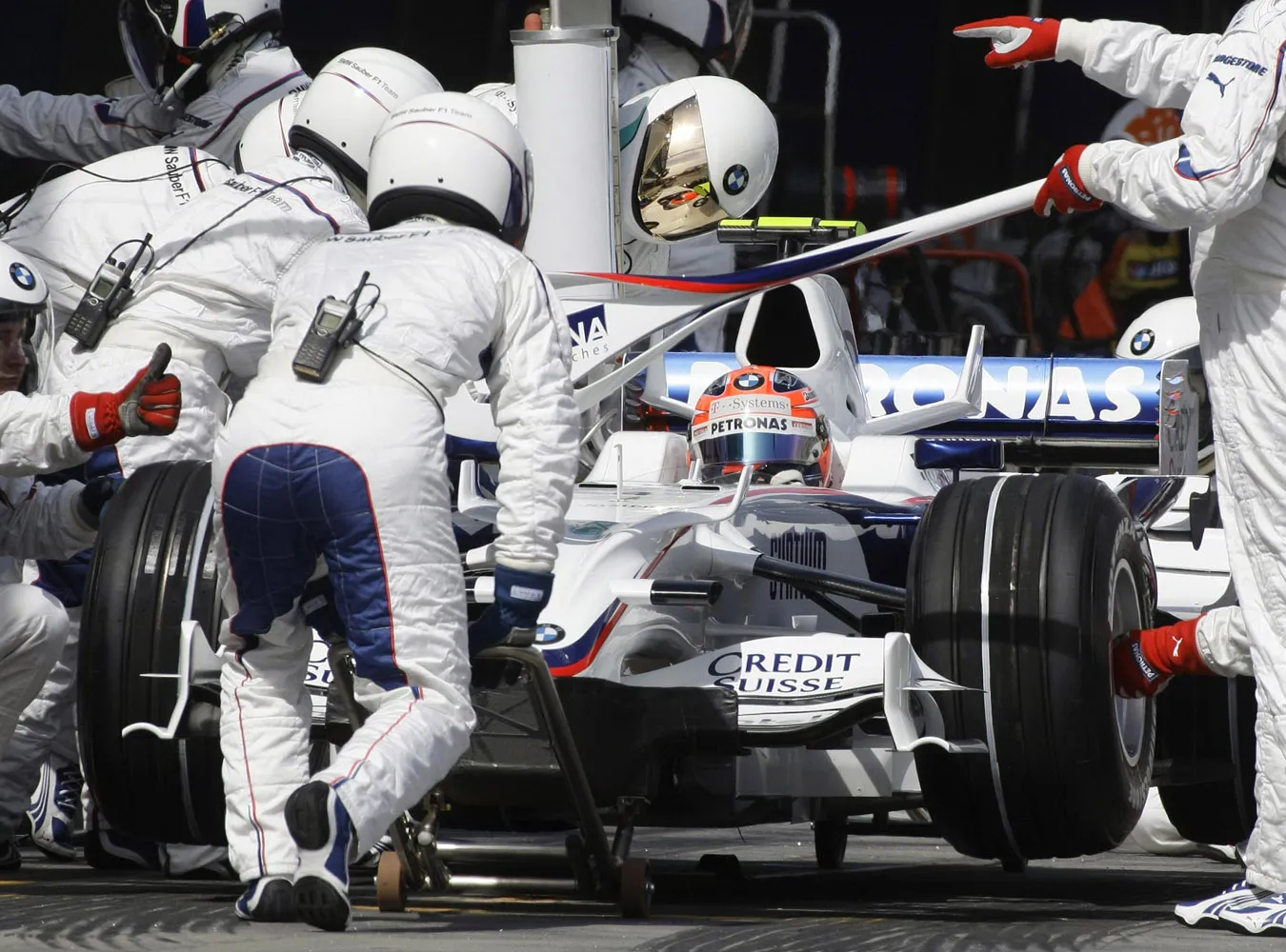 Zobacz film z pit-stopu Kubicy