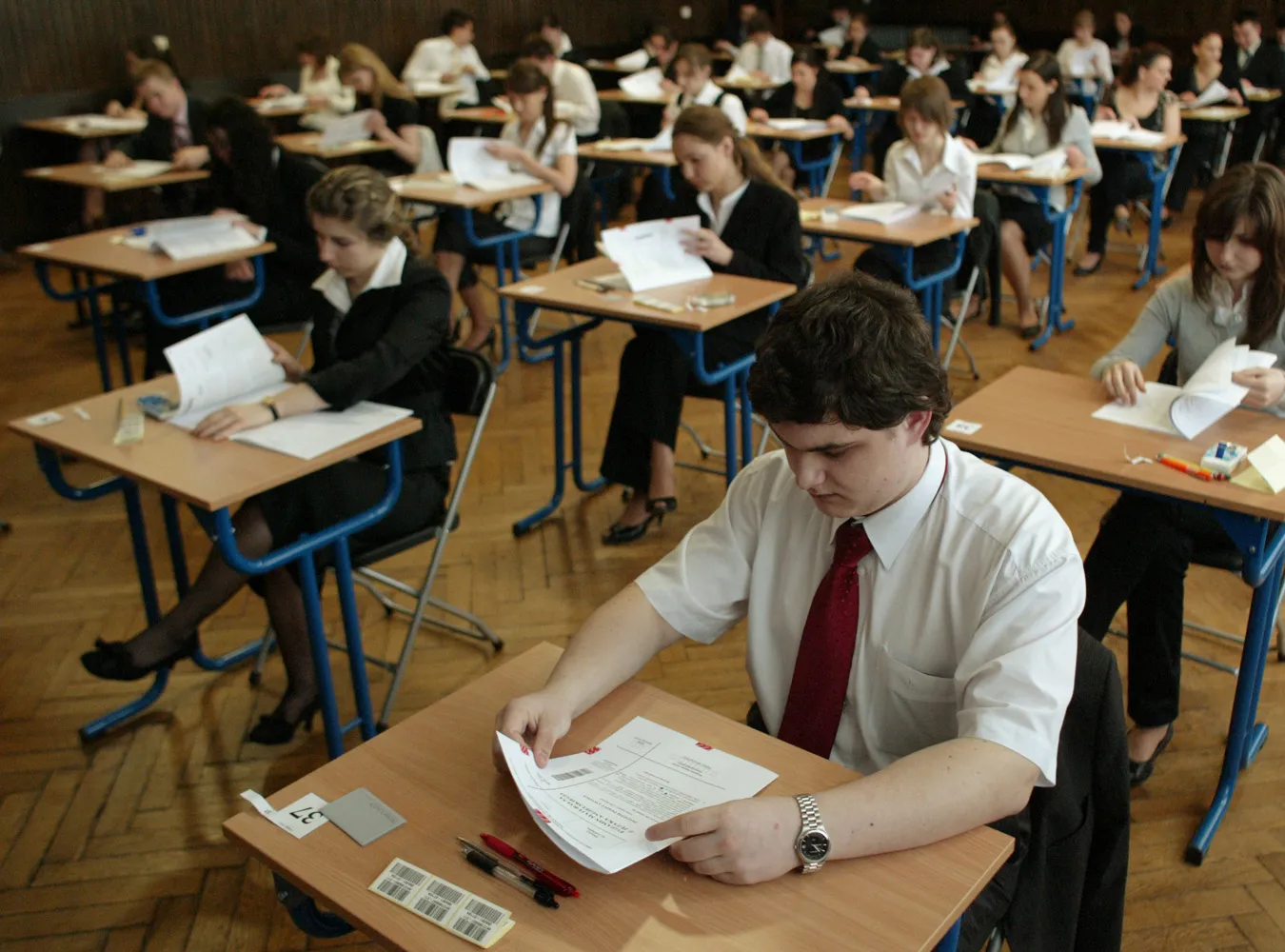 Maturzyści pisali egzamin z chemii