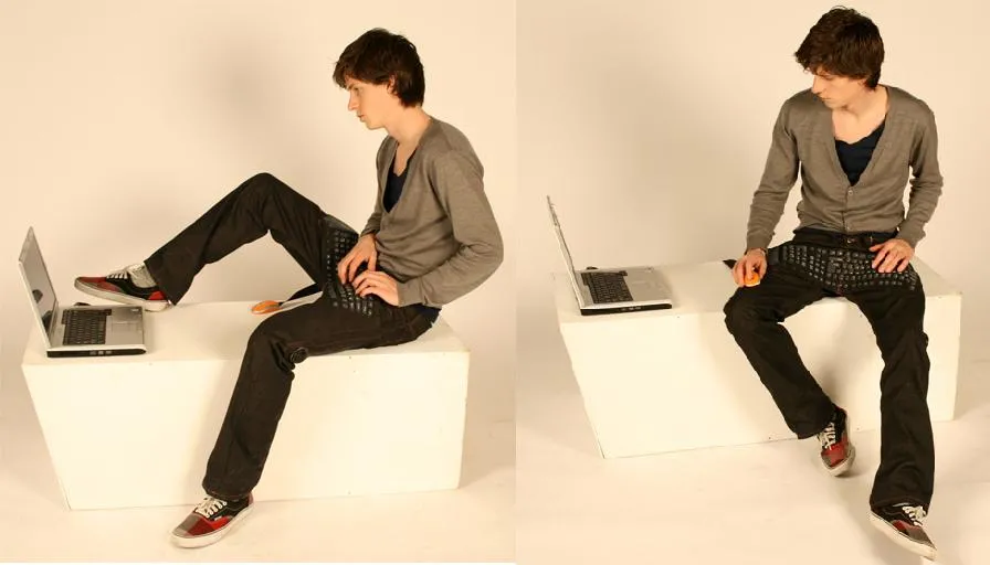 Klawiatura w kroku, czyli portki dla hakera