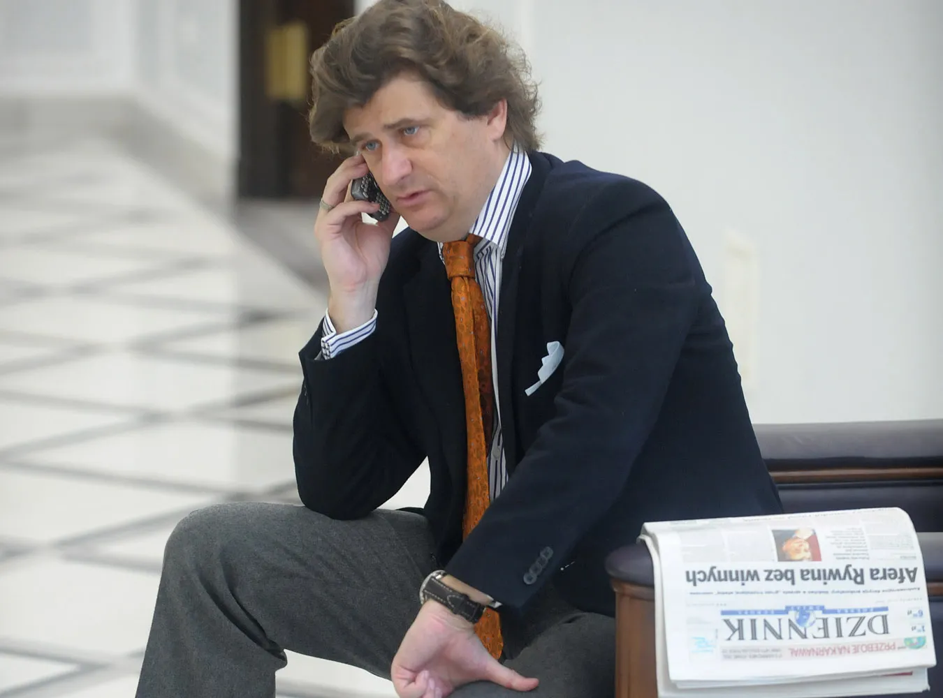 Palikot Prezydent przesiadywał w toalecie