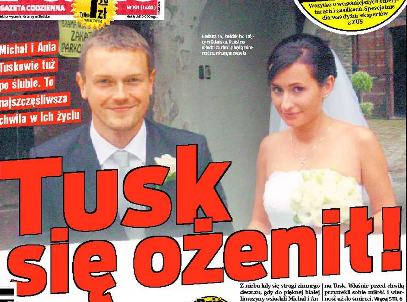 Michał Tusk się ożenił