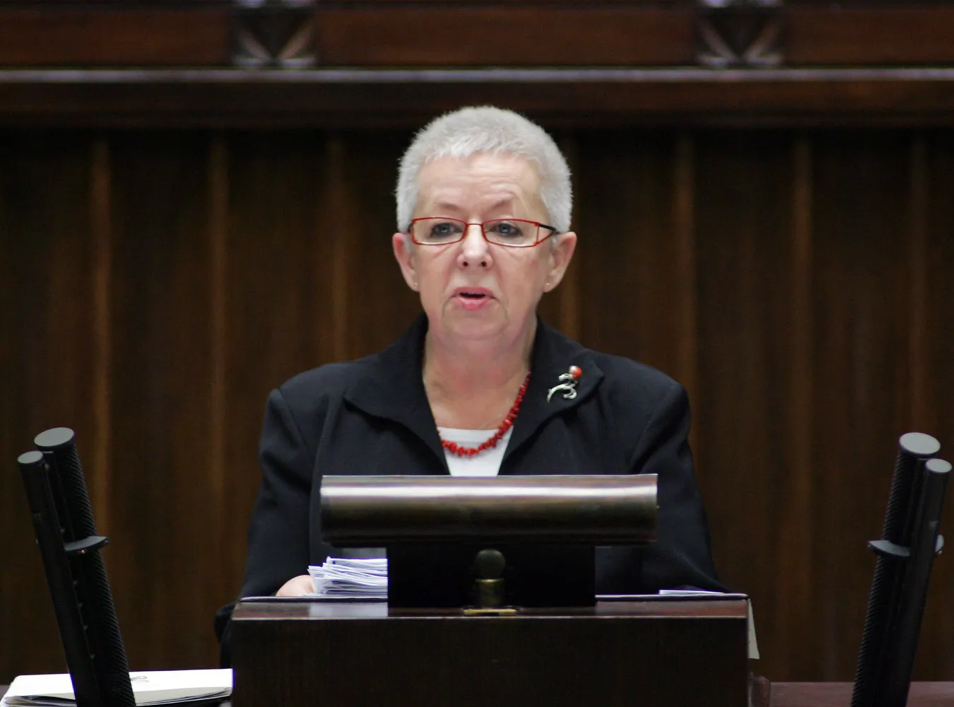 Sowińska chwali Łukaszenkę