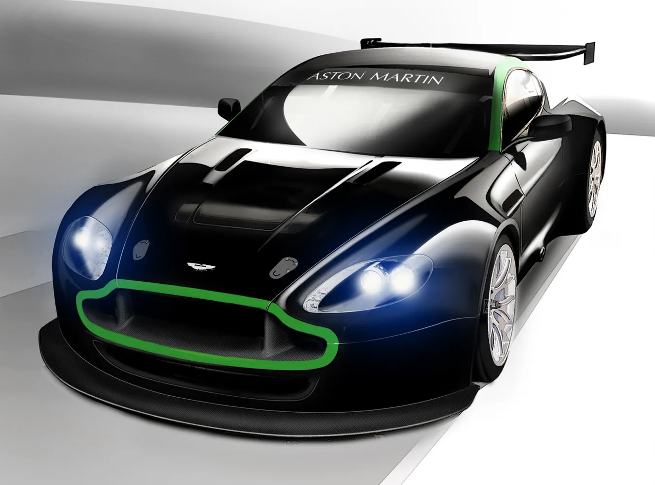 Aston Martin ujawnił wizję wyczynowego vantage GT2
