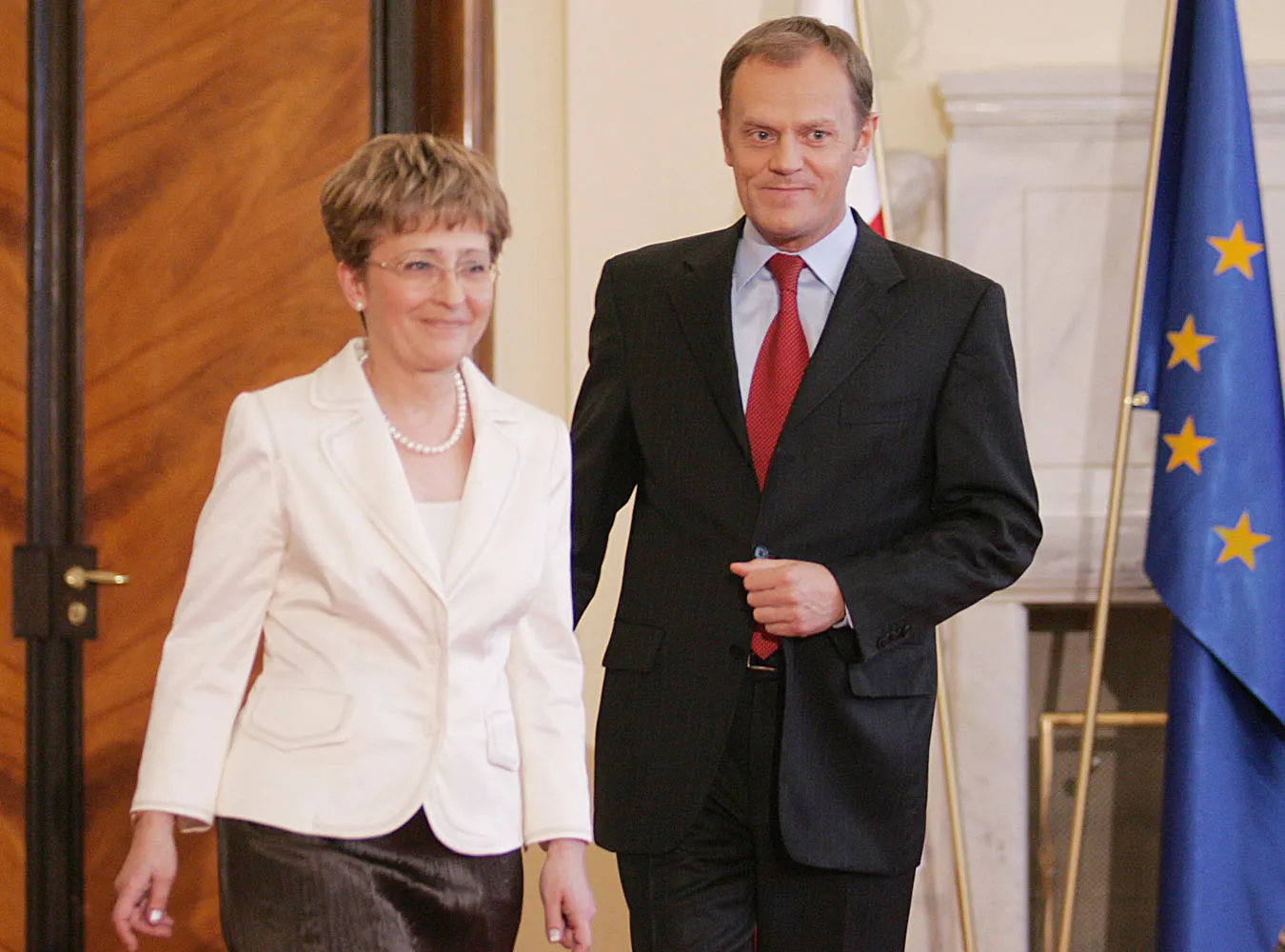 Donald Tusk jest bardziej zadowolony z pracy kobiet w rządzie niż z pracy mężczyzn