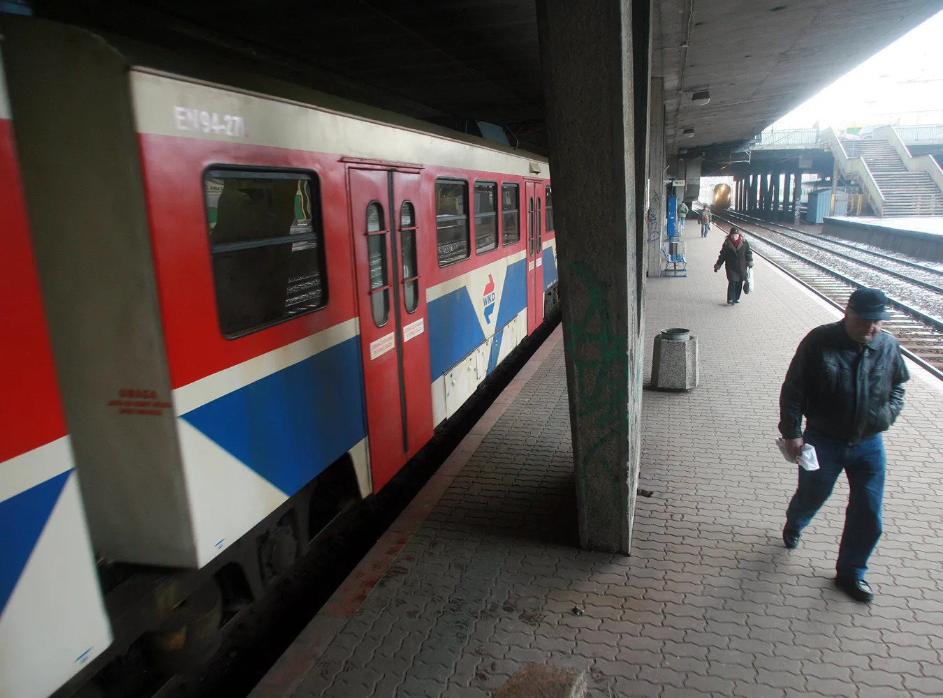 Warszawską "wukadkę" zatrzymał mróz