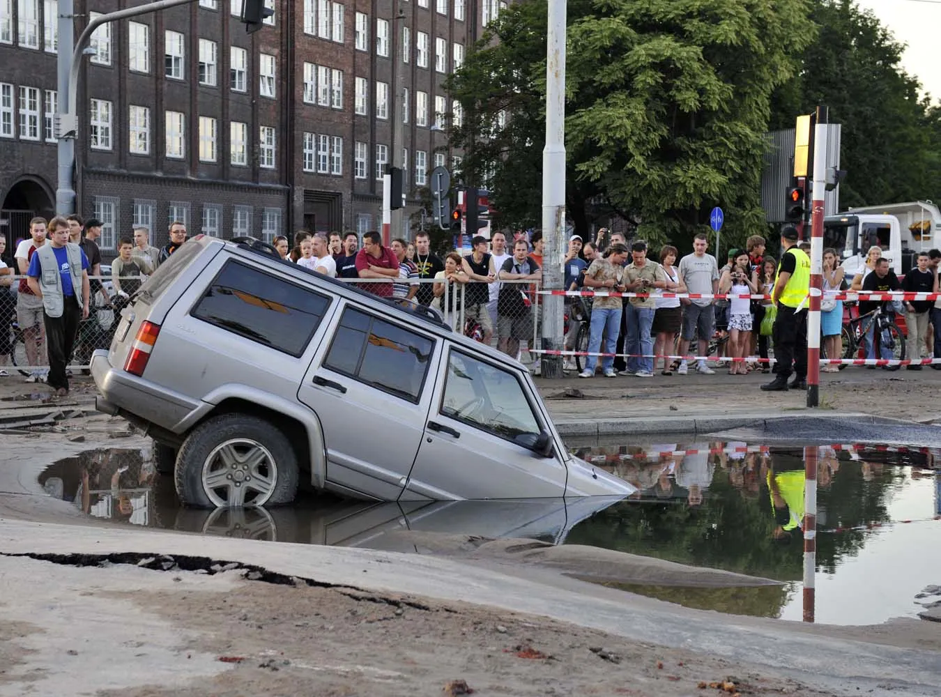 Wielka awaria pozbawiła wody centrum Wrocławia
