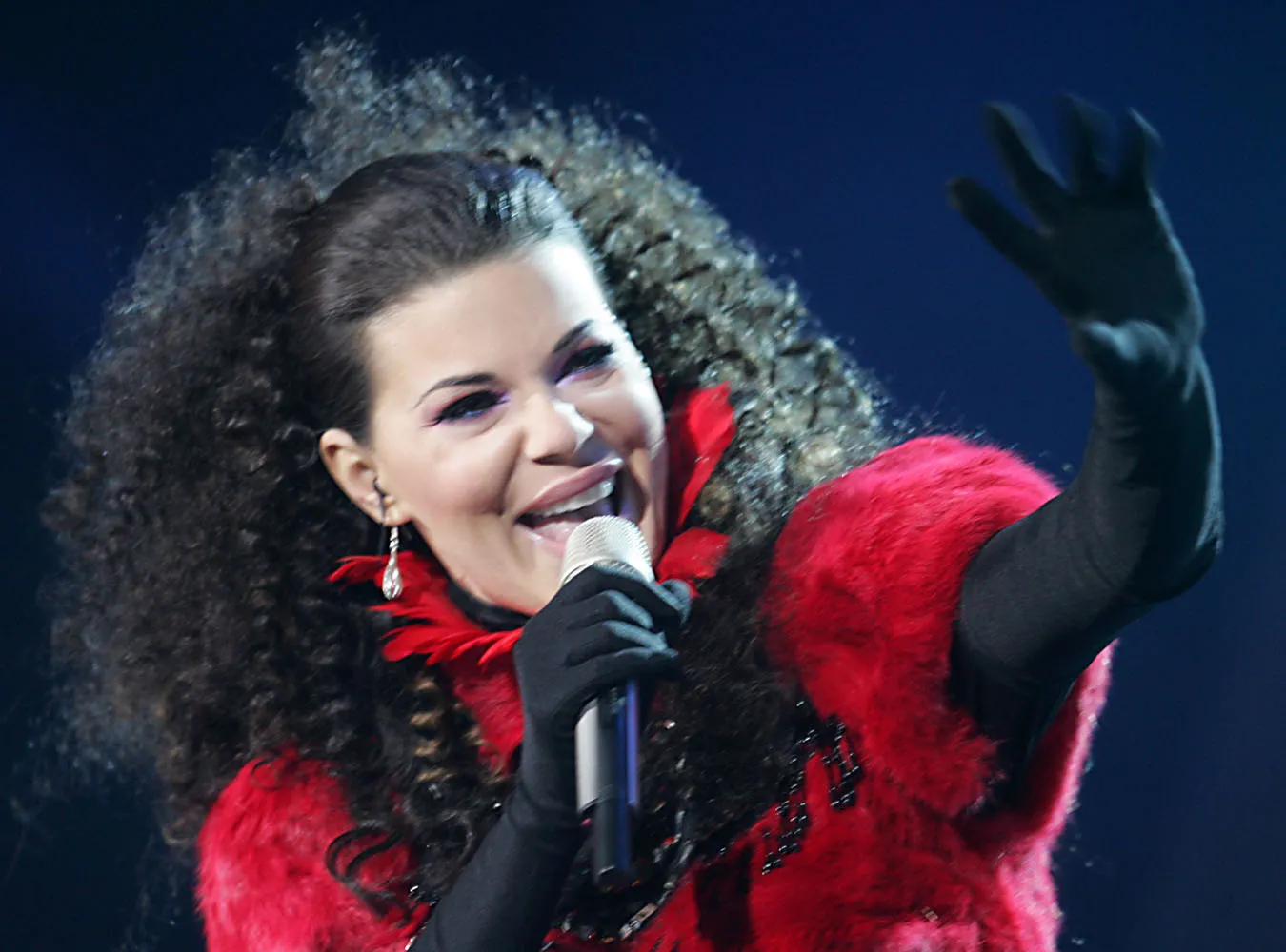 Tak Edyta Górniak strzela focha