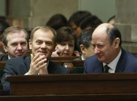 Tusk traci cierpliwość do ministra finansów