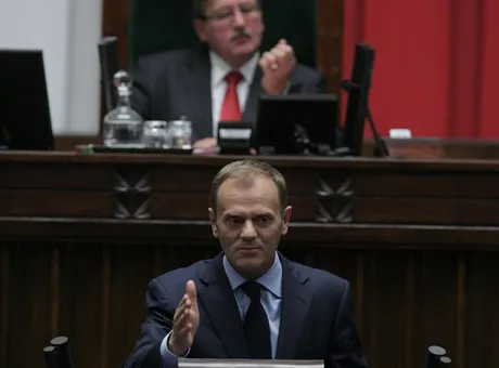 Kaczyński: Tusk złamał konstytucję