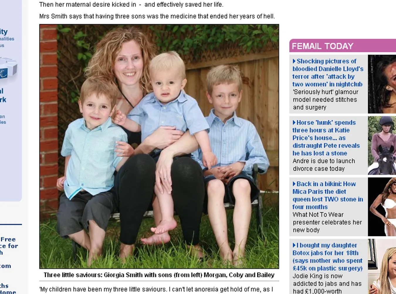 Dzieci uratowały ją przed śmiercią